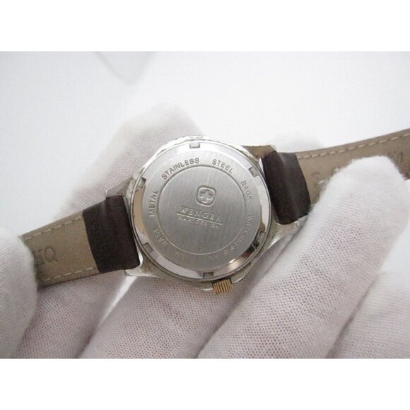 Women Wenger 100m Library Books Quartz WR Analog 31mm Causal Round Watch (F468) main image 7